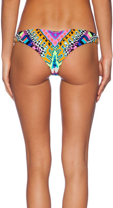 Mara Hoffman Ruched Brazilian Bikini Bottom