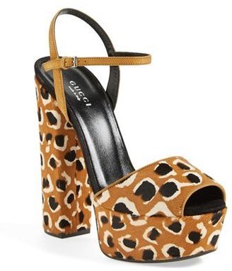 Gucci 'Claudie' Platform Sandal