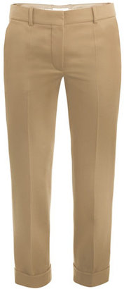 Chloé Cropped wool trousers