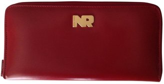 Nina Ricci Red Leather Wallet