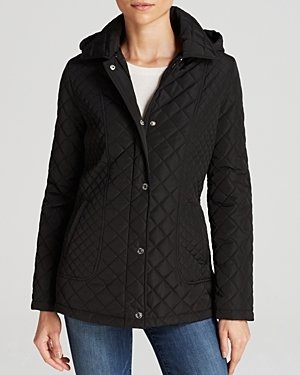 Calvin Klein Coat - Quilted Snap Close