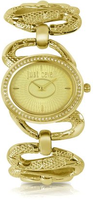 Just Cavalli Sinuous - Goldtone Bracelet Watch