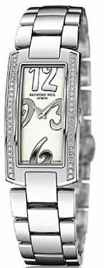 Raymond Weil Women's 1500-ST1-05303 Shine Diamond Accented Stainless Steel Watch
