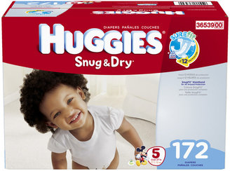 Huggies Size 5 Snug & Dry 172-Count Diaper Pack