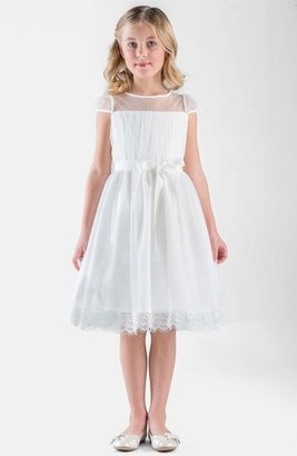 Us Angels Point d'Esprit Dress (Toddler Girls, Little Girls & Big Girls)