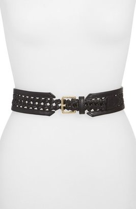 Tory Burch Woven Leather Belt
