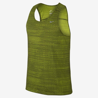 Nike Miler Printed Sleeveless Men's Running Shirt