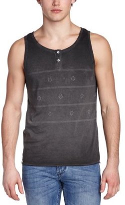 O'Neill Men's LM O'riginals Henley Slim Fit Round Collar Short Sleeve Knitted Tank Top