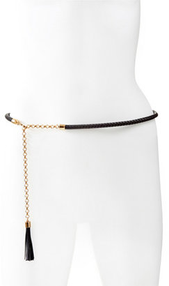 The Limited Braided Skinny Belt