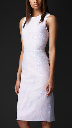 Burberry Organza Lace Shell Dress