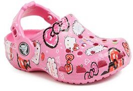 Hello Kitty CROCS™ 'Hello Kitty®' Slip-On (Walker, Toddler & Little Kid)