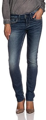 Silver Jeans Women's Suki Mid Slim Relaxed Jeans