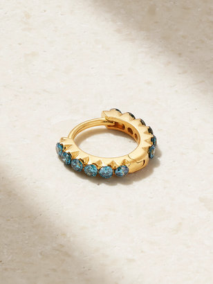 Maria Tash 6.5mm 18-karat Gold Diamond Hoop Earring - one size