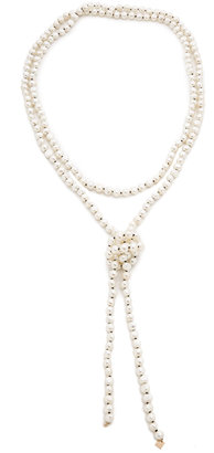 ginette_ny Natural Freshwater Pearl Sautoir Necklace