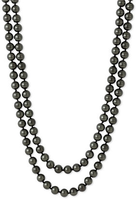 Lauren Ralph Lauren 'Granada' 8mm Glass Pearl Extra Long Rope Necklace