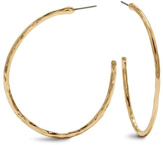 Chico's Demi Thin Gold Hoop Earring