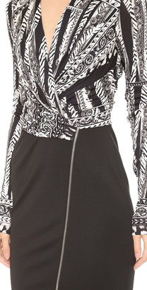 Versace Long Sleeve Dress