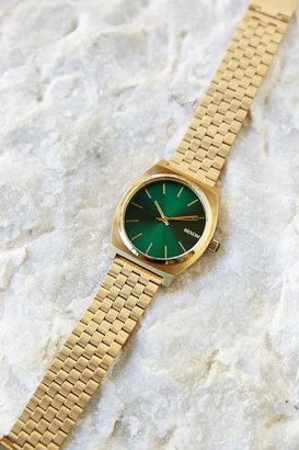 Nixon Time Teller Green Sunray Watch