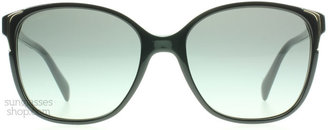 Prada 01OS Sunglasses Black Grey Gradient 1AB3M1 1AB3M1