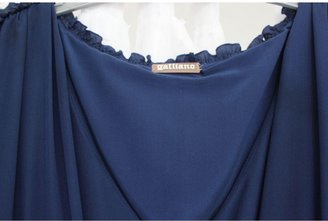 Galliano Blue Silk Dress