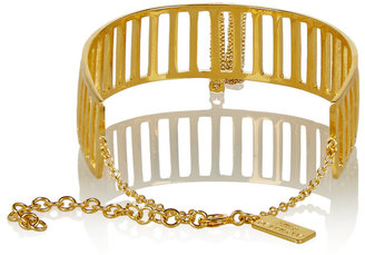 Hampton Sun Arme De L'Amour Roman gold-plated anklet