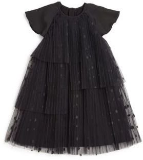 Chloé Girl's Tiered Tulle Dress