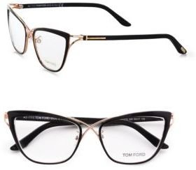 Tom Ford Eyewear Cat's-Eye Eyeglasses/Black