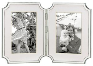 Kate Spade Sullivan Street Hinged Double 4" x 6" Picture Frame