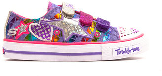 Skechers Twinkletoes Shuffles Junior - Purple Sparkles