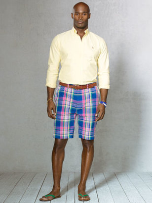 Ralph Lauren Big & Tall Classic-Fit Madras Short