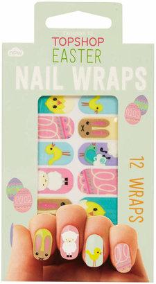 Topshop Easter Print Nail Wraps