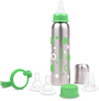 OrganicKidz 'Baby Grows Up' Thermal Stainless Steel 9 oz. Baby Bottle & Accessories (Online Only)