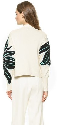 3.1 Phillip Lim Floral Embroidered Pullover
