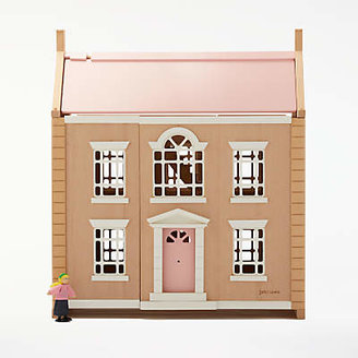 John Lewis & Partners Leckford House Wooden Doll's House