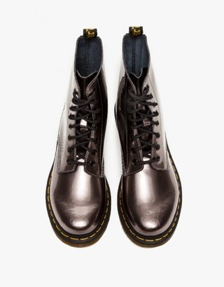 Dr. Martens Pascal 8-Eye Boot in Pewter