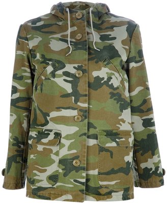 A.P.C. camouflage print jacket