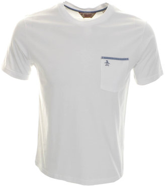 Original Penguin Pocket T Shirt Bright White