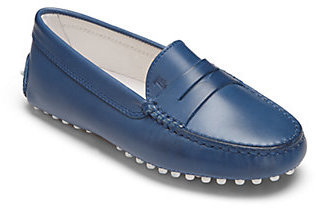Tod's Kid's Leather Driver Penny Loafers