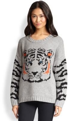 Autumn Cashmere Oversized Tiger Sweater