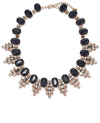 Forever 21 Ornate Faux Gemstone Necklace
