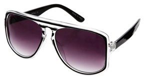 Jeepers Peepers Rex Aviator Sunglasses - black/clear