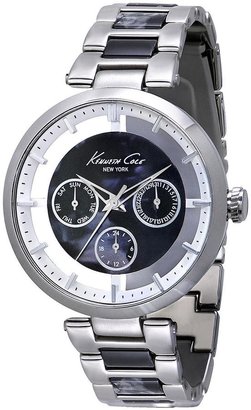 Kenneth Cole Stainless Steel and Acetate Bracelet Ladies Watch