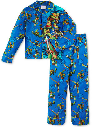 Teenage Mutant Ninja Turtles Boys' or Little Boys' 2-Piece Pajamas