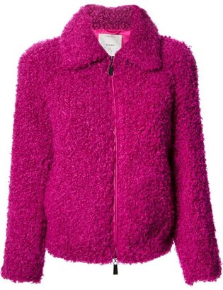 Pinko textured zip jacket