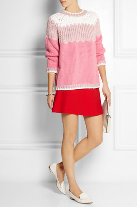 Miu Miu Chunky-knit wool sweater