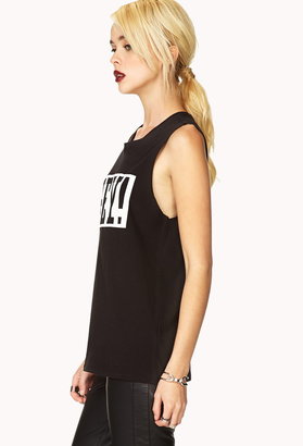 Forever 21 Say Hey Muscle Tee