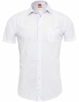 BOSS ORANGE Hugo Short Sleeve EslimE Shirt