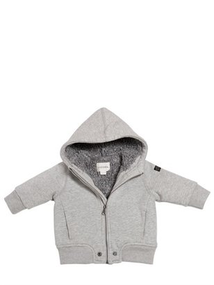 Diesel Kids - Hooded Cotton Blend Sweatshirt