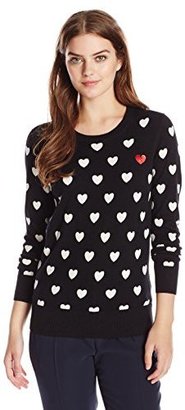 French Connection Women's Broken Heart Sweater