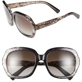Valentino 55mm Sunglasses
